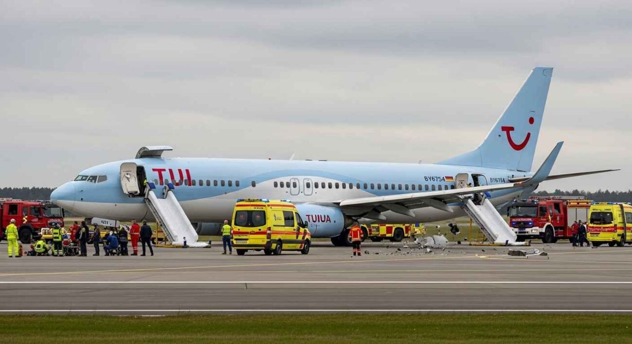 tui flight by6754 emergency landing